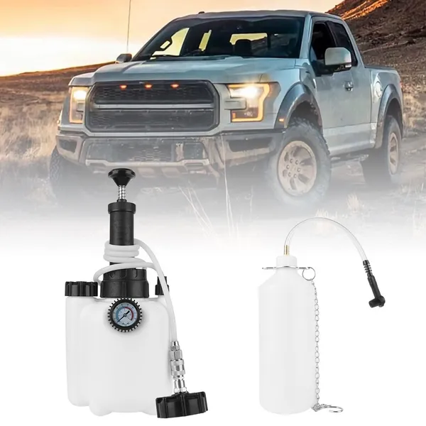 3L Large Capacity 1Set Brake Oil Replacement Pot Car Brake Fluid Replacement Tool Brake Fluid Drained Bleeder