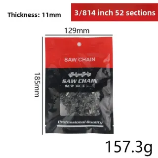 4-Pack Professional Saw Chains With 14" (35cm) Guide Bar Set