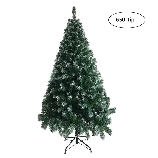 6FT Iron Leg White PVC 650 Branches