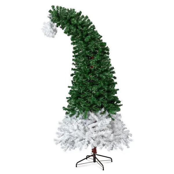 6 FT Santa Hat Style Pre-lit Christmas