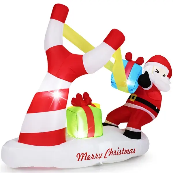 7ft Inflatable Santa Claus Decoration - 5