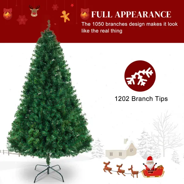 Alightup 6ft 1050 Branch Christmas Tree
