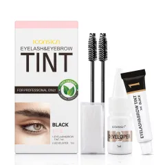 ICONSIGN Eyelash Eyebrow Dye Tint Kit Brow Lamination Mascara Lift Tinting Tattoo Dye Eyes Makeup Tools - Brown - View 1