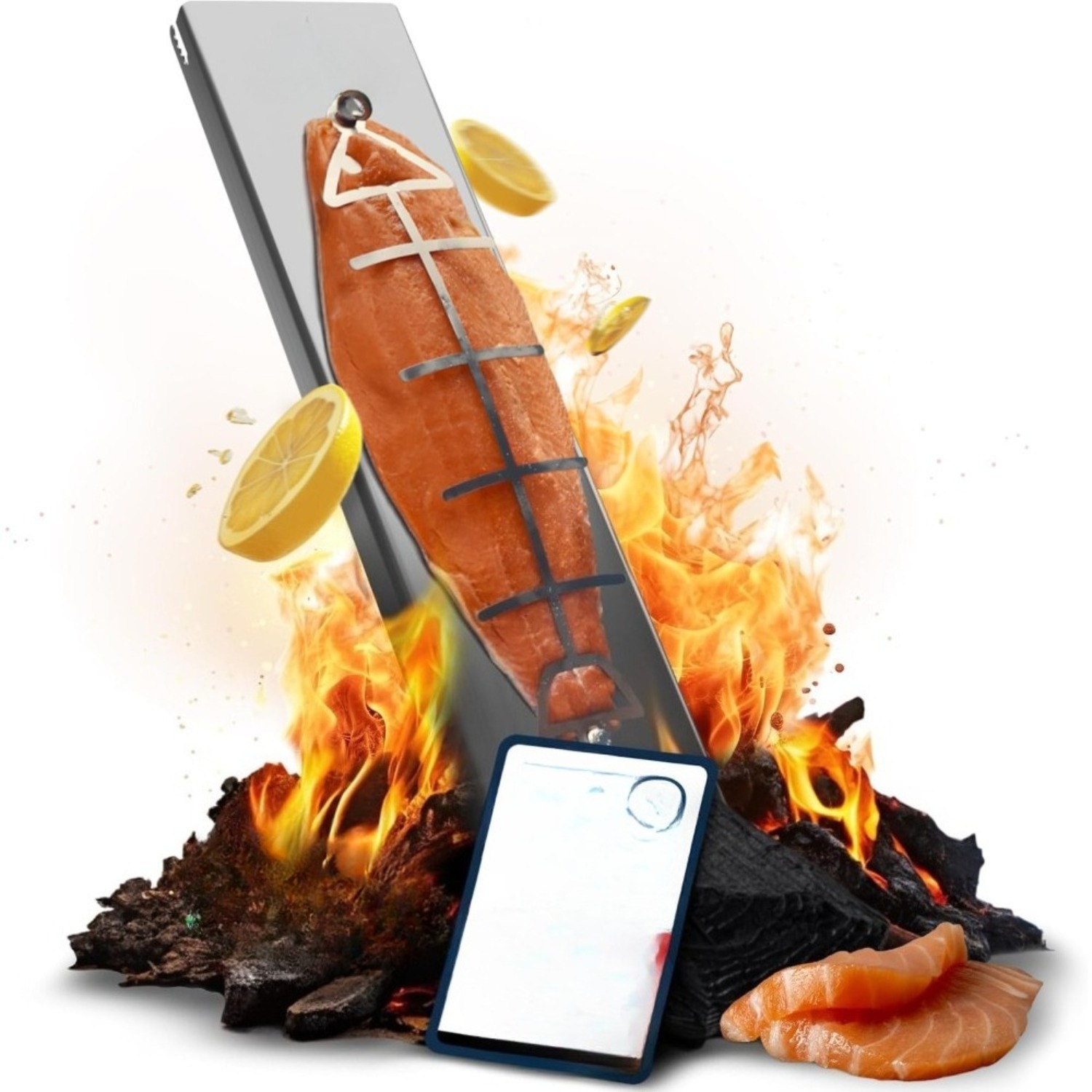 Stainless Steel Grill Rack For Salmon – Ideal For Grilling Fish And Meat 3