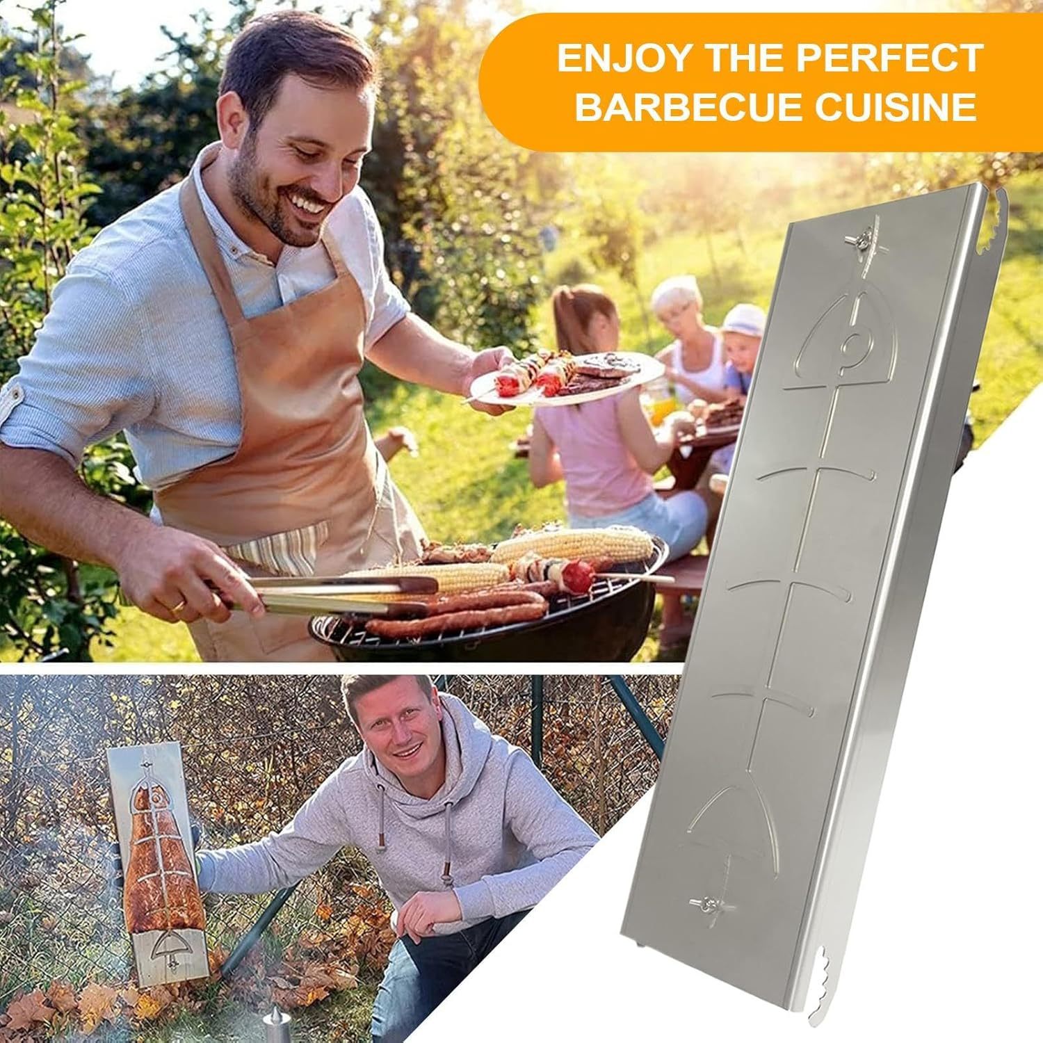 Stainless Steel Grill Rack For Salmon – Ideal For Grilling Fish And Meat