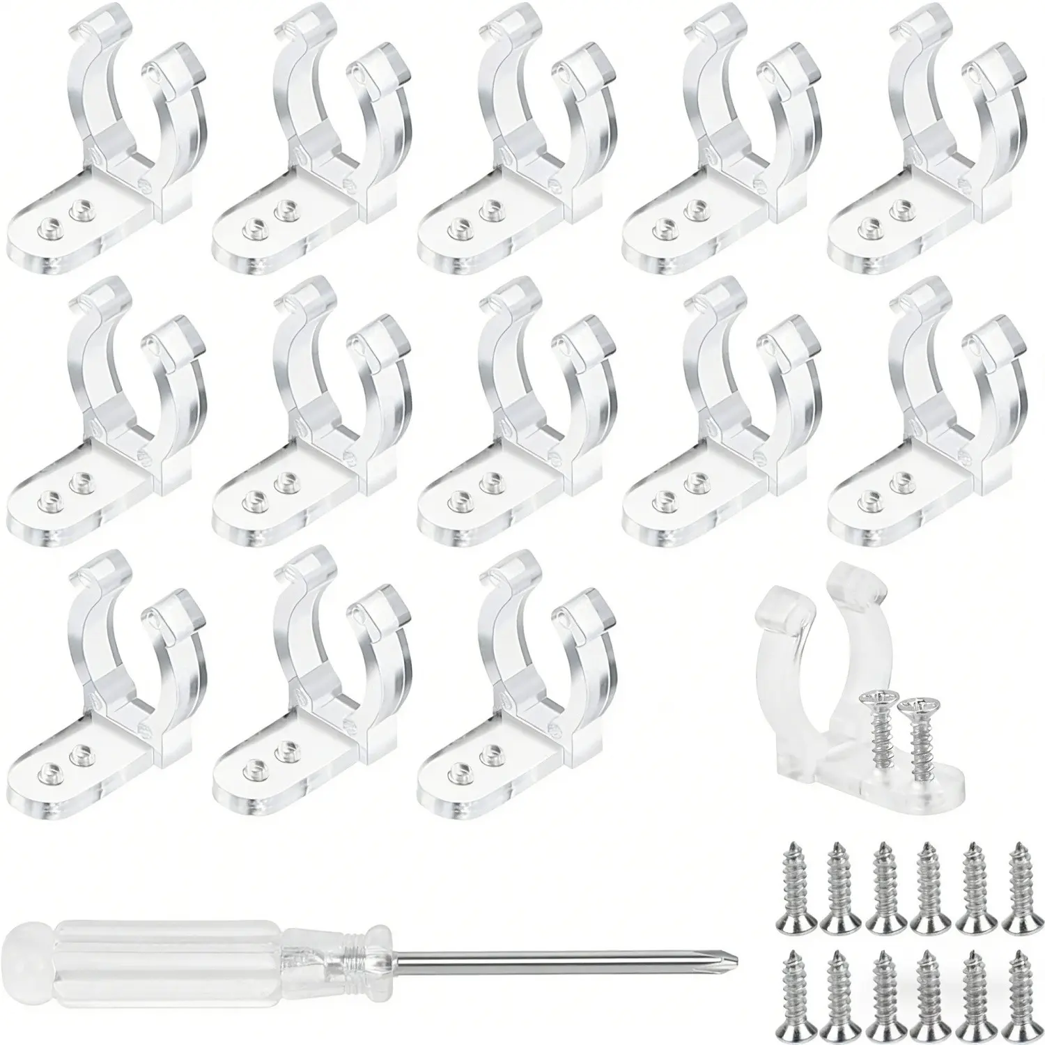 LED Strip Light Clip Set