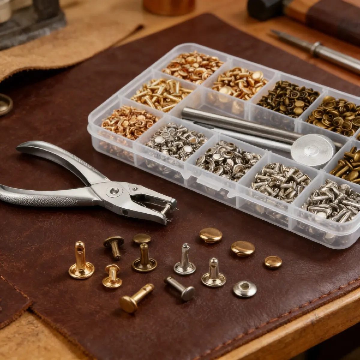 Complete Hollow Rivet Set