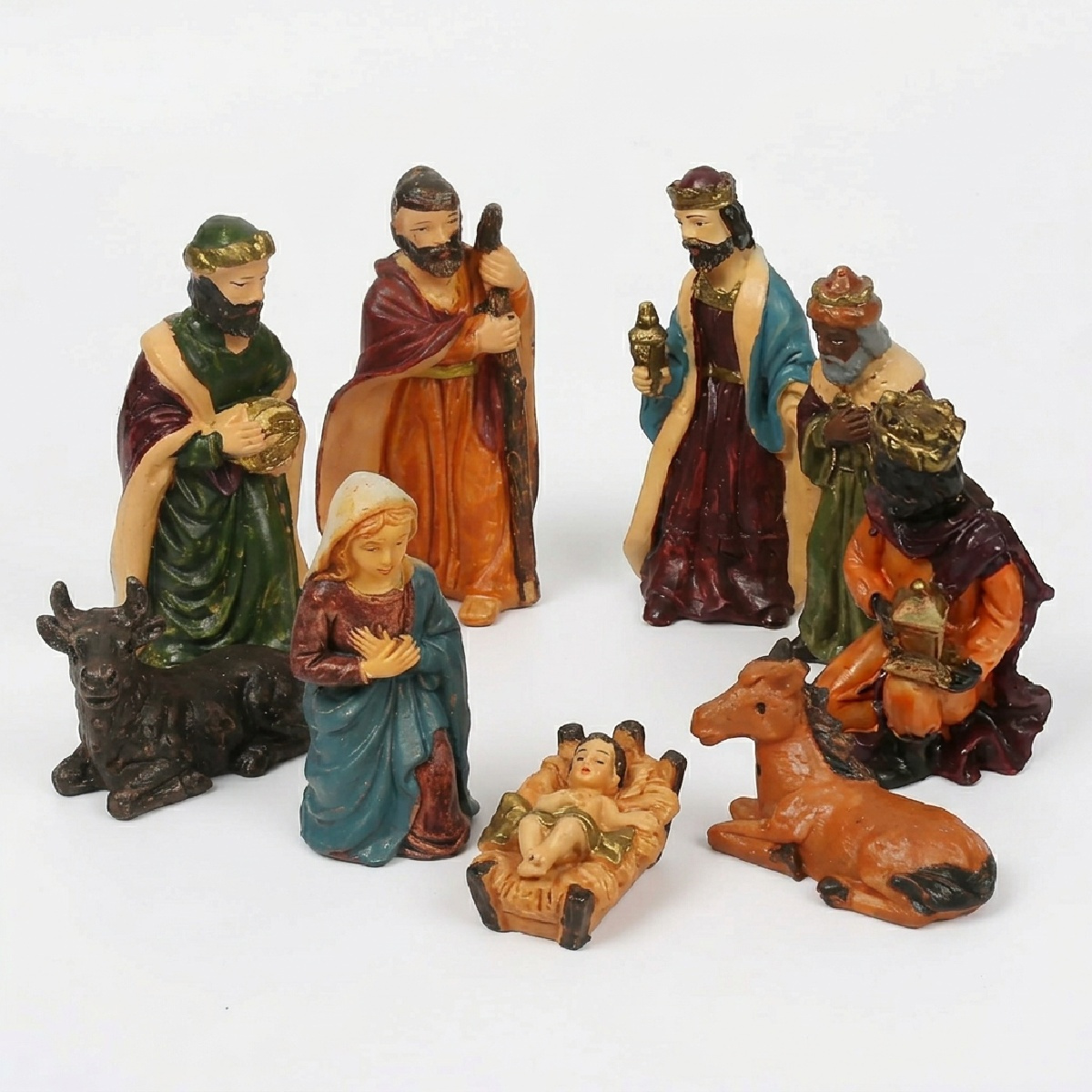 Complete Nativity Scene Set