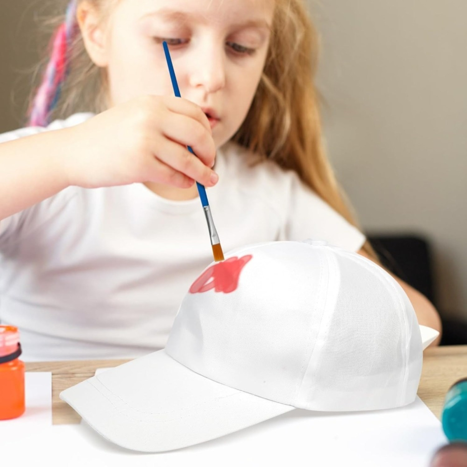 Mermaid Hat Painting Kit with Brushes