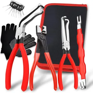 Party Decorations & Accessories—Electrical Connector Puller Set With Storage Box—Quick-Release Tool Set Made Of High-Strength Steel For The Repair And Maintenance Of Cars, Trucks, 