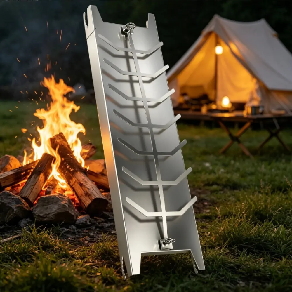 Stainless Steel Flammlachs Board - Decorative Party
