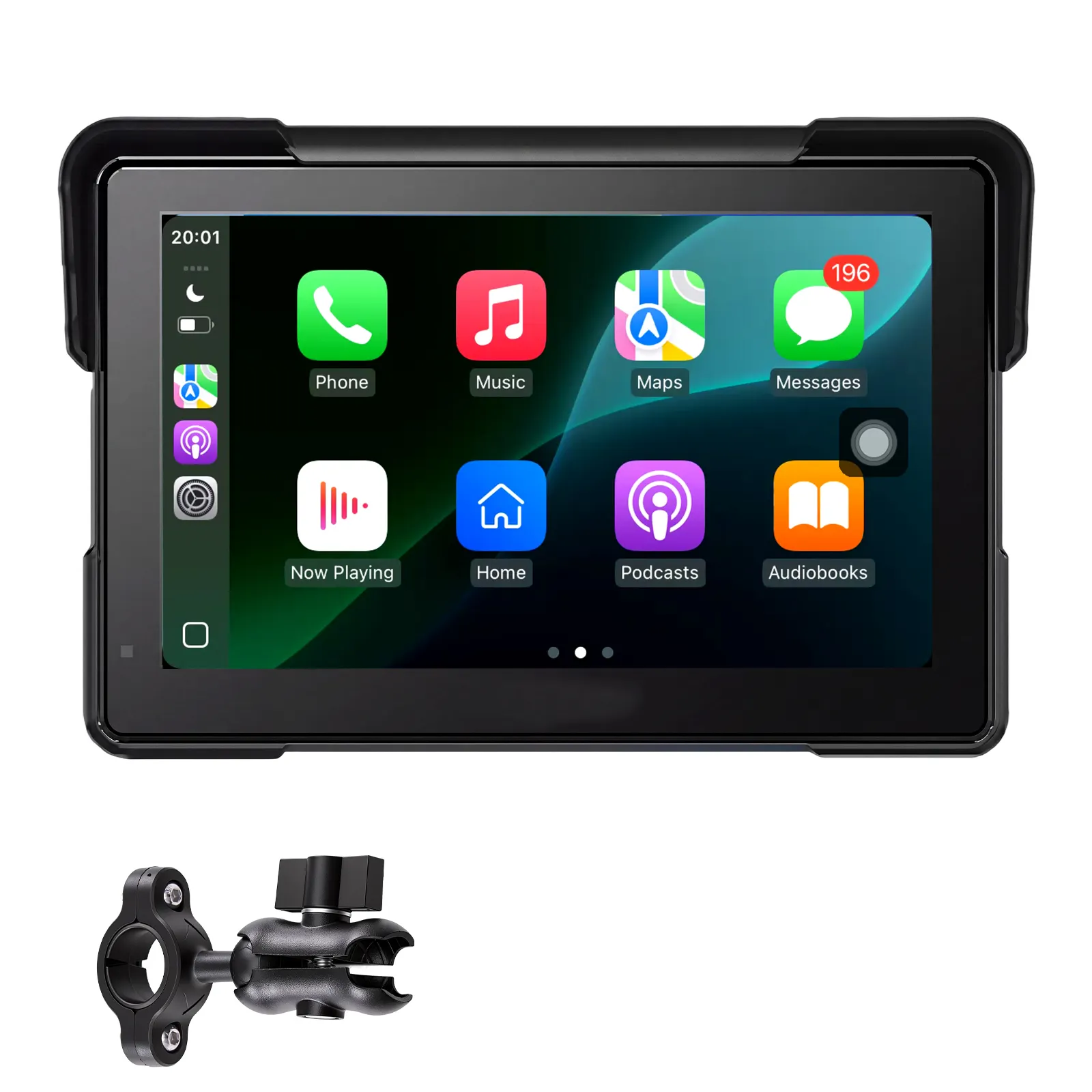 7 Inch Wireless Motorcycle Carplay