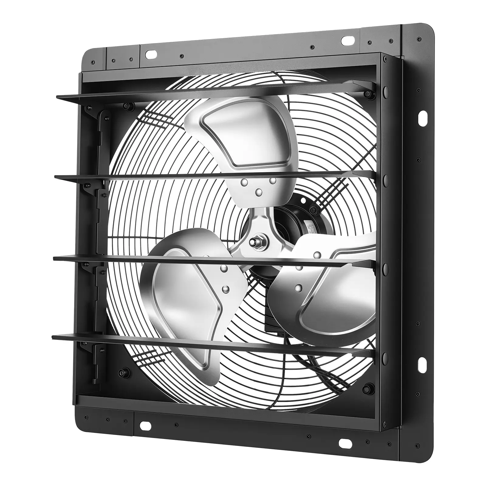 14 In Shutter Exhaust Fan Wall-Mount Automatic