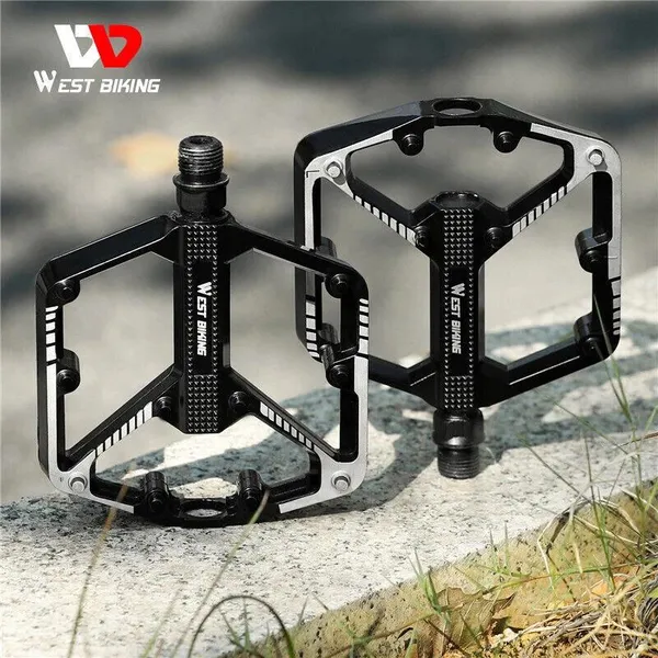 Bicycle Pedals DU Bearing Aluminum MTB