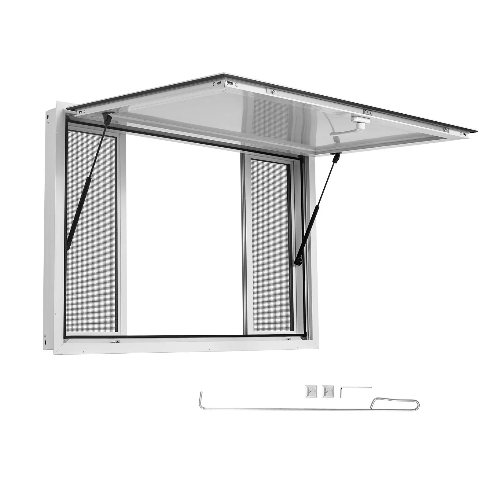 Concession Window 60x36 In Aluminum Alloy Frame