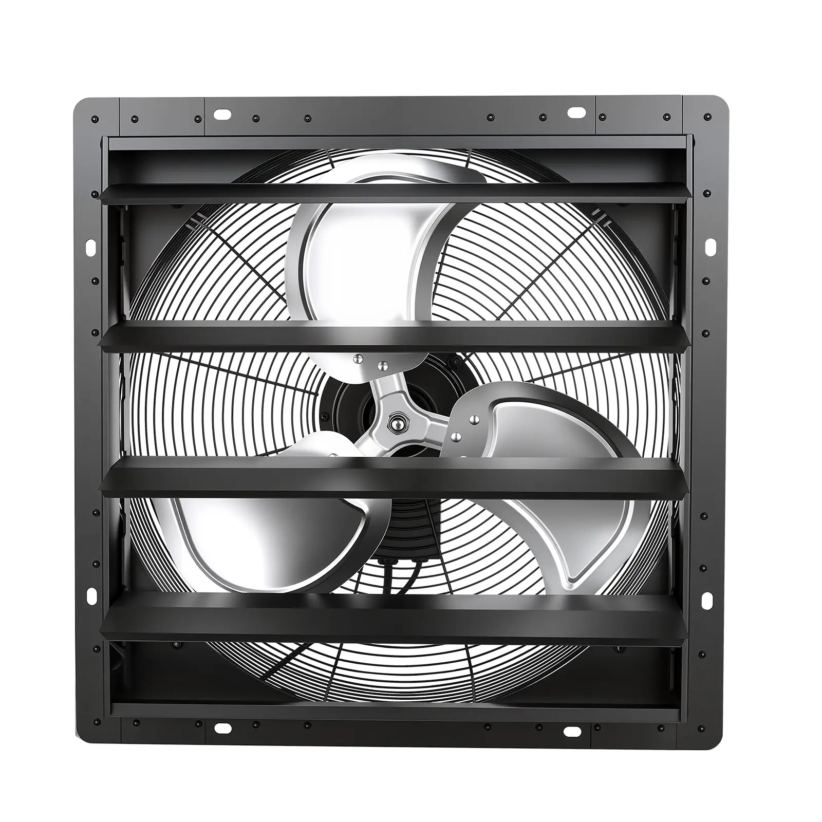 20 In Shutter Exhaust Fan Wall-Mount Automatic