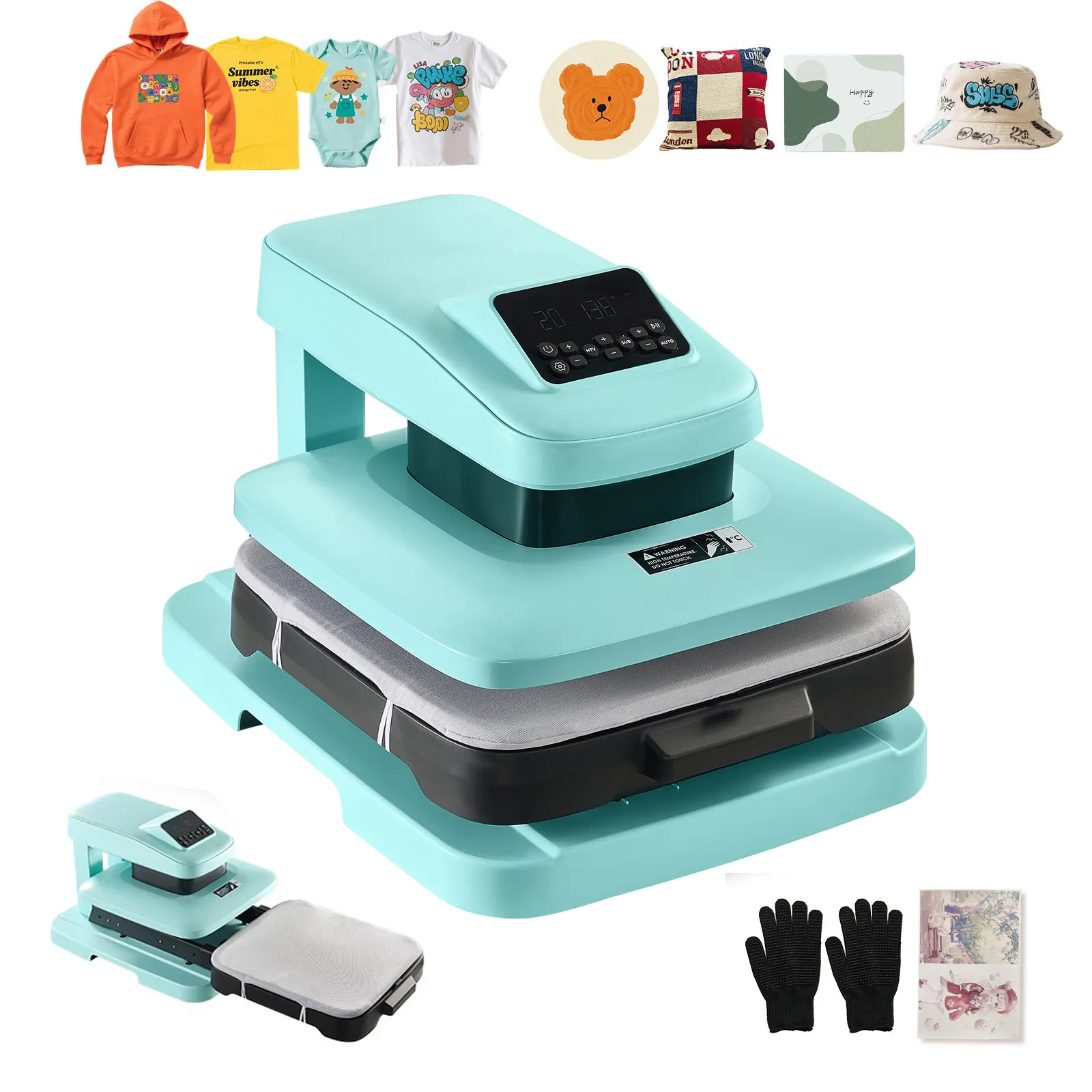Auto Heat Press Machine 15 X Inch