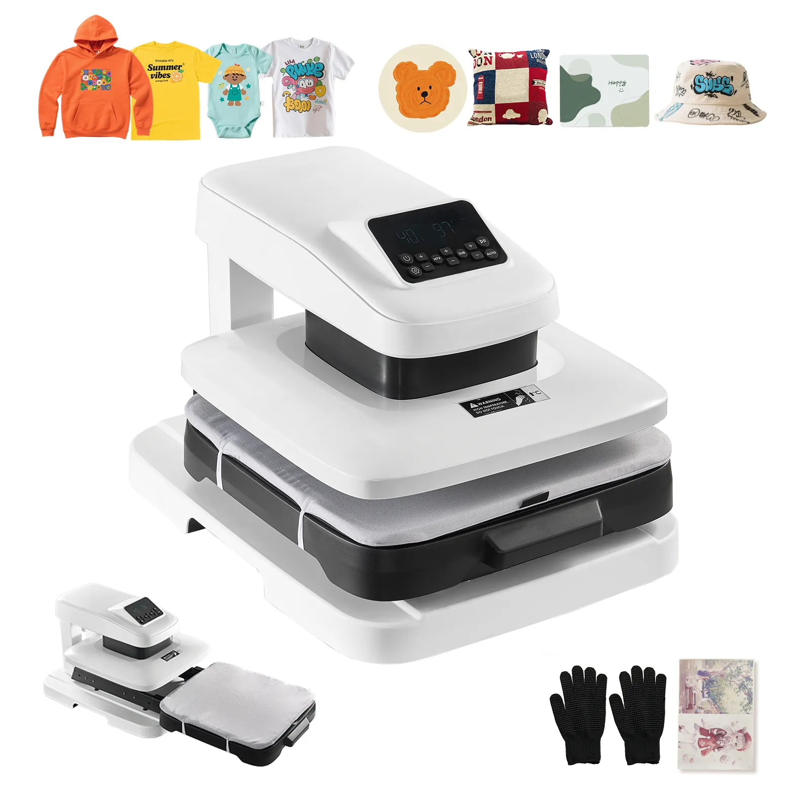 Auto Heat Press Machine 15 X Inch