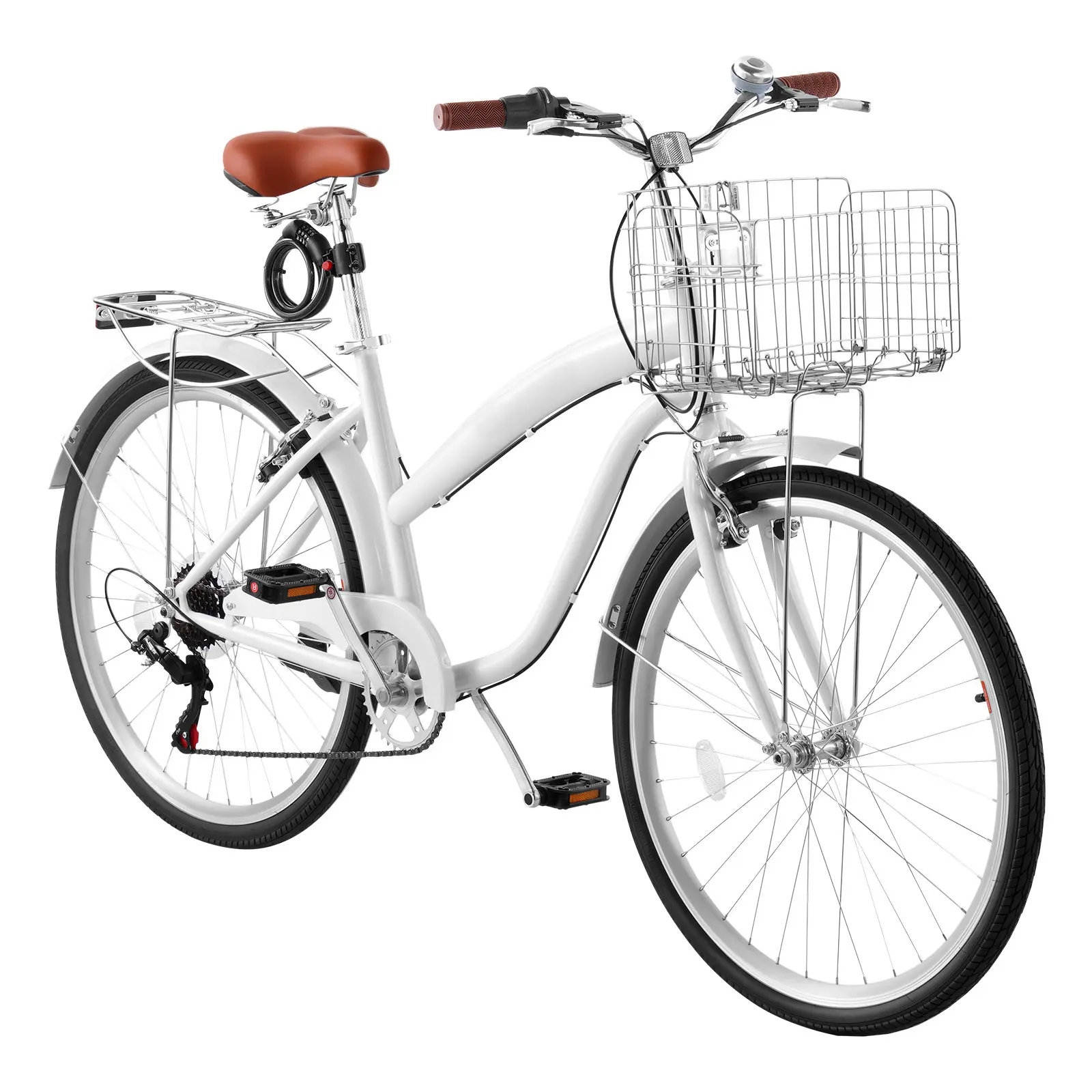 Women Bike, 26 In Beach Cruiser 7-Speed