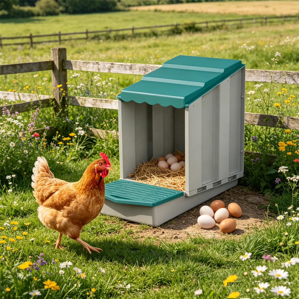 Chicken Coop - For Chickens, Poultry