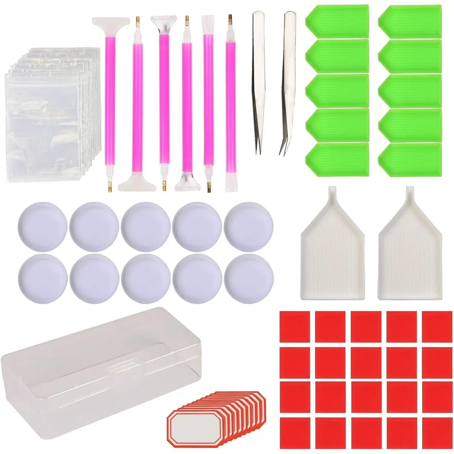Diamond Painting Set -111-Piece DIY Cross-Stitch