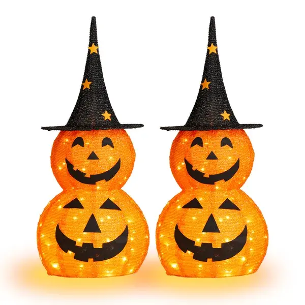 Replace 3ft Halloween Collapsible Pumpkin Decorations 150