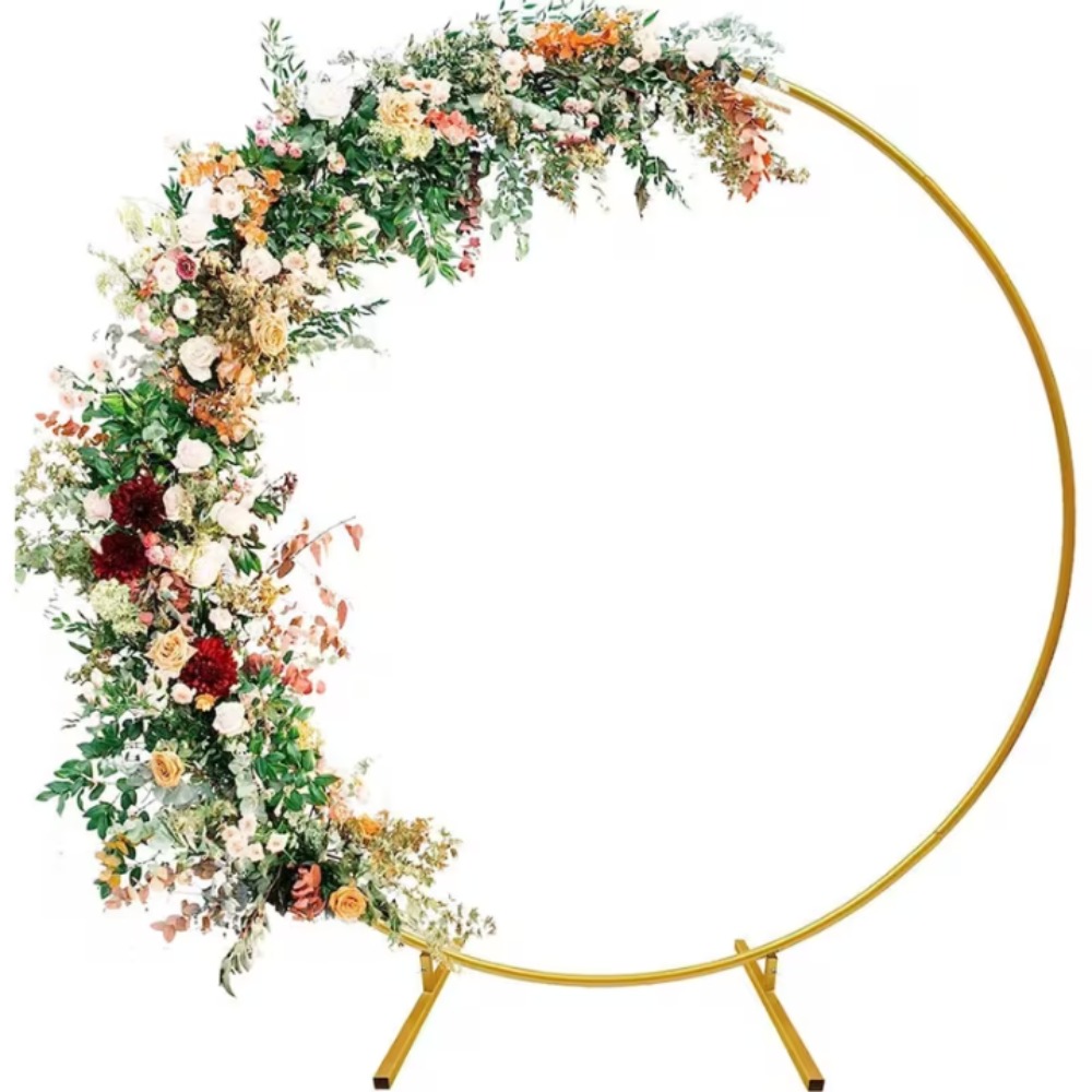 Golden Balloon Arch Stand
