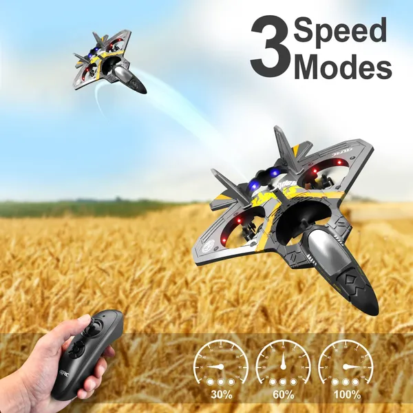 4DRC V17 Remote Control Plane RC Airplanes 2.4GHz 6CH EPP RC Plane 4 Motor RC Aircraft Toys For Adult Kids With… - 5