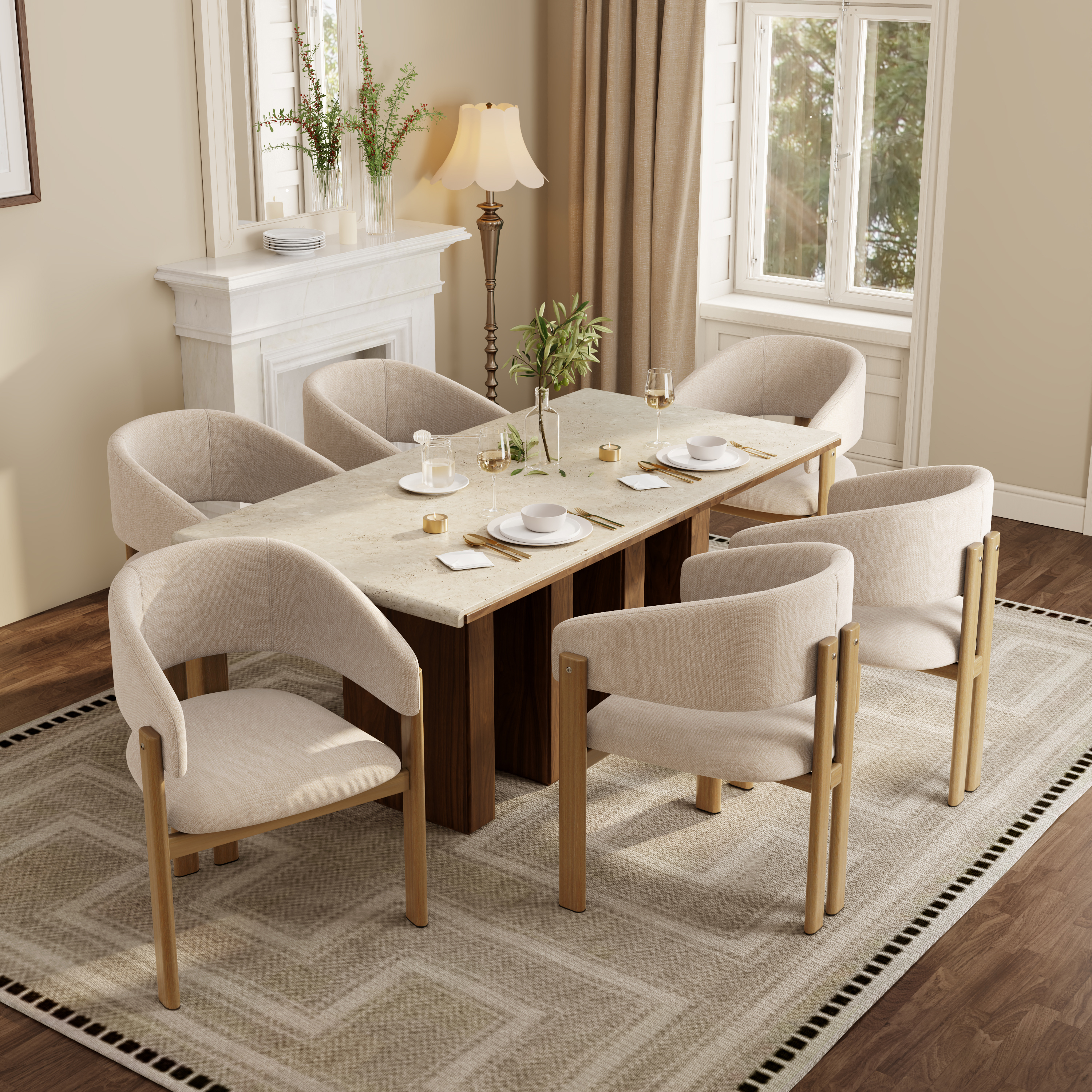 Set Of 2, Metal Chairs, Dining Suitable For Homes, Restaurants, Living Rooms — image 4
