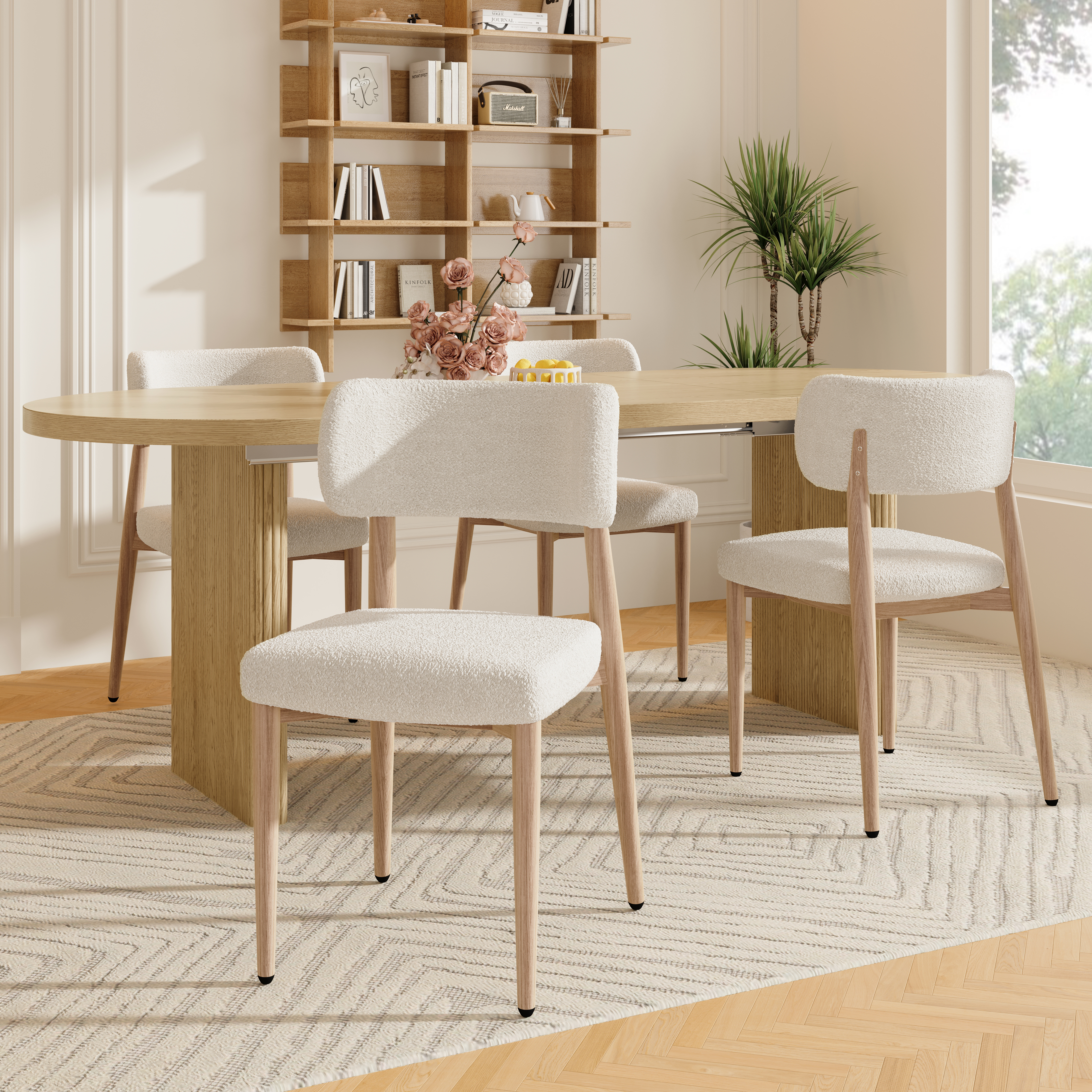 Set Of 6, Metal Chairs, Dining Suitable For Homes, Restaurants, Living Rooms — image 3