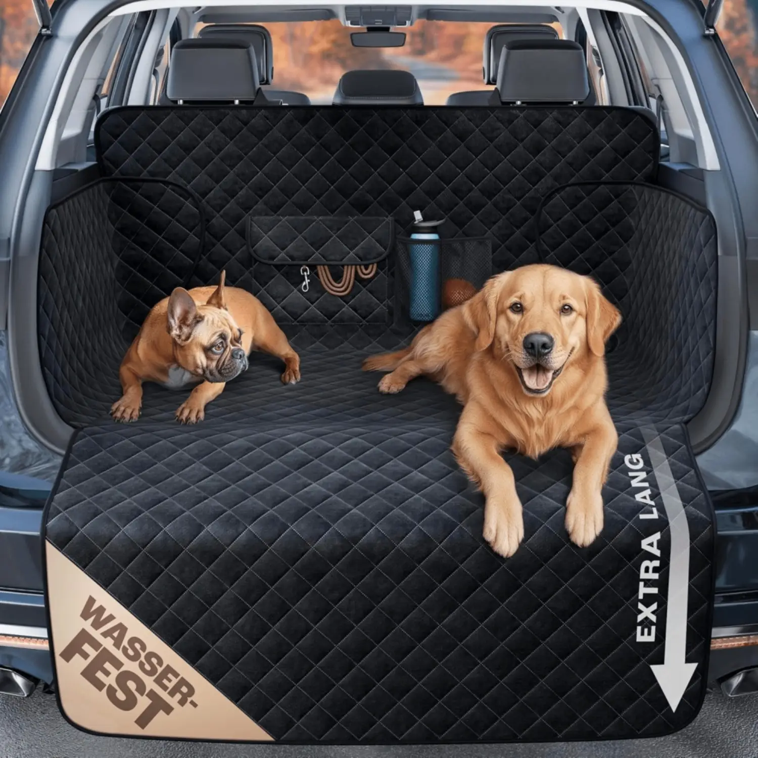 1 Car Pet Mat, Trunk Protector