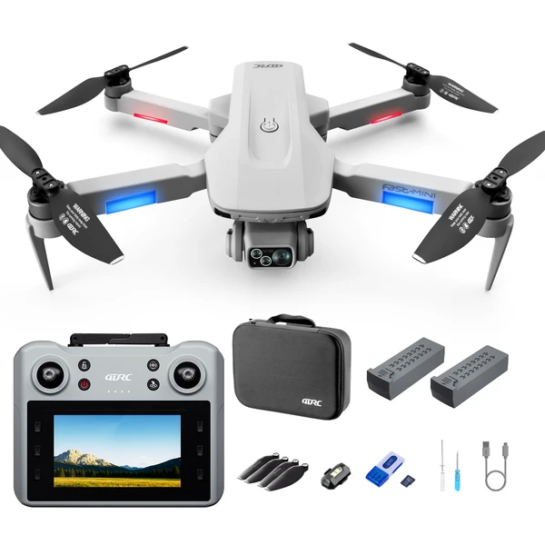 4DF8 4.5" Screen GPS Drone With Camera For Adults, Auto Return/Follow Me 5G FPV