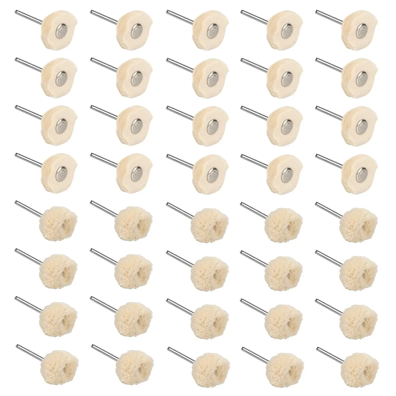 20 Soft Polishing Pads (White) + Jewelry