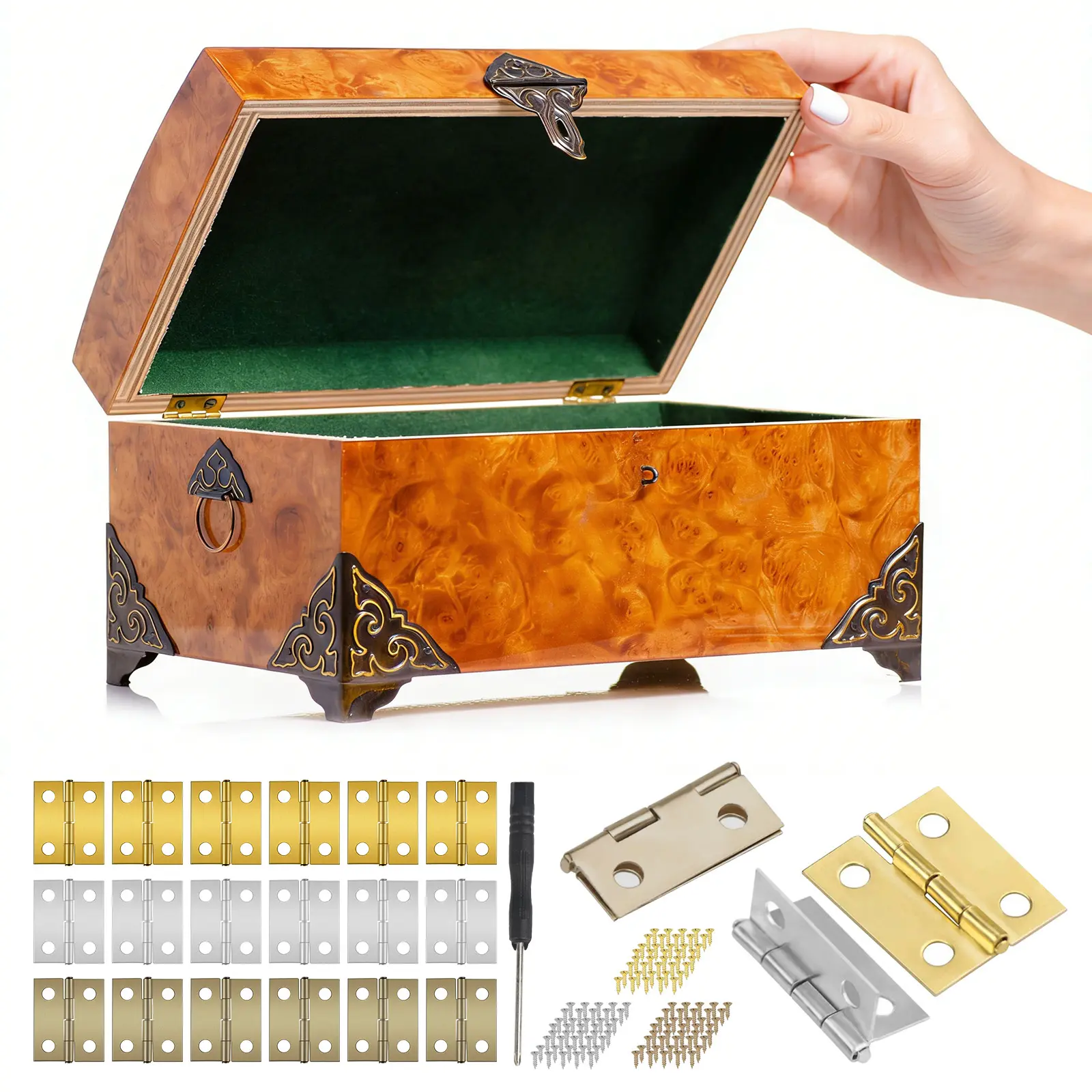 90 Stainless Steel Mini Folding Hinges
