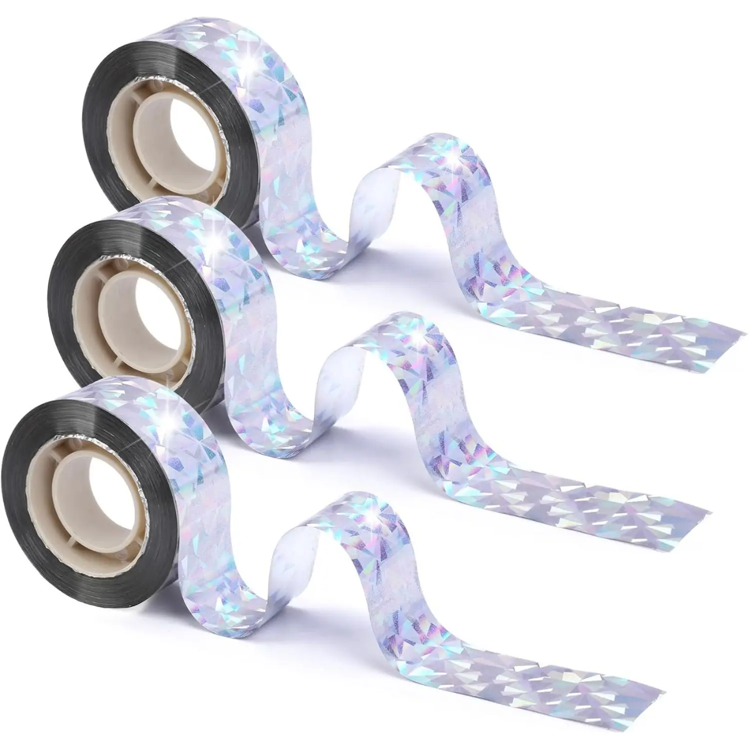 3 Rolls Of Bird-Repellent Tape, 2.4 M
