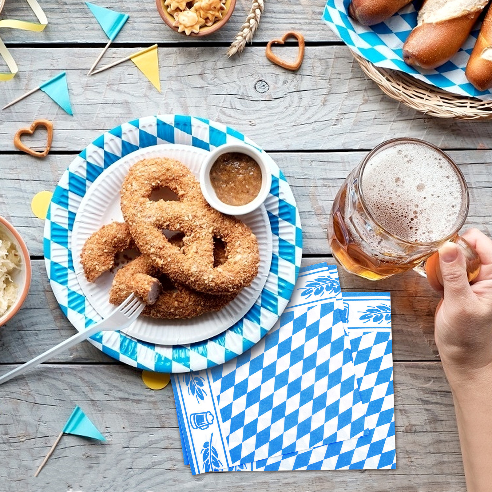 Oktoberfest Napkins, 40-Pack, picture 2 of 4