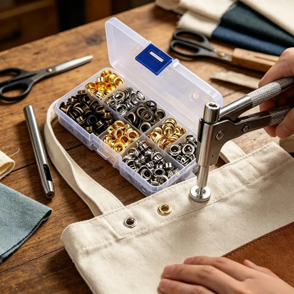 205-Piece Metal Eyelet Set