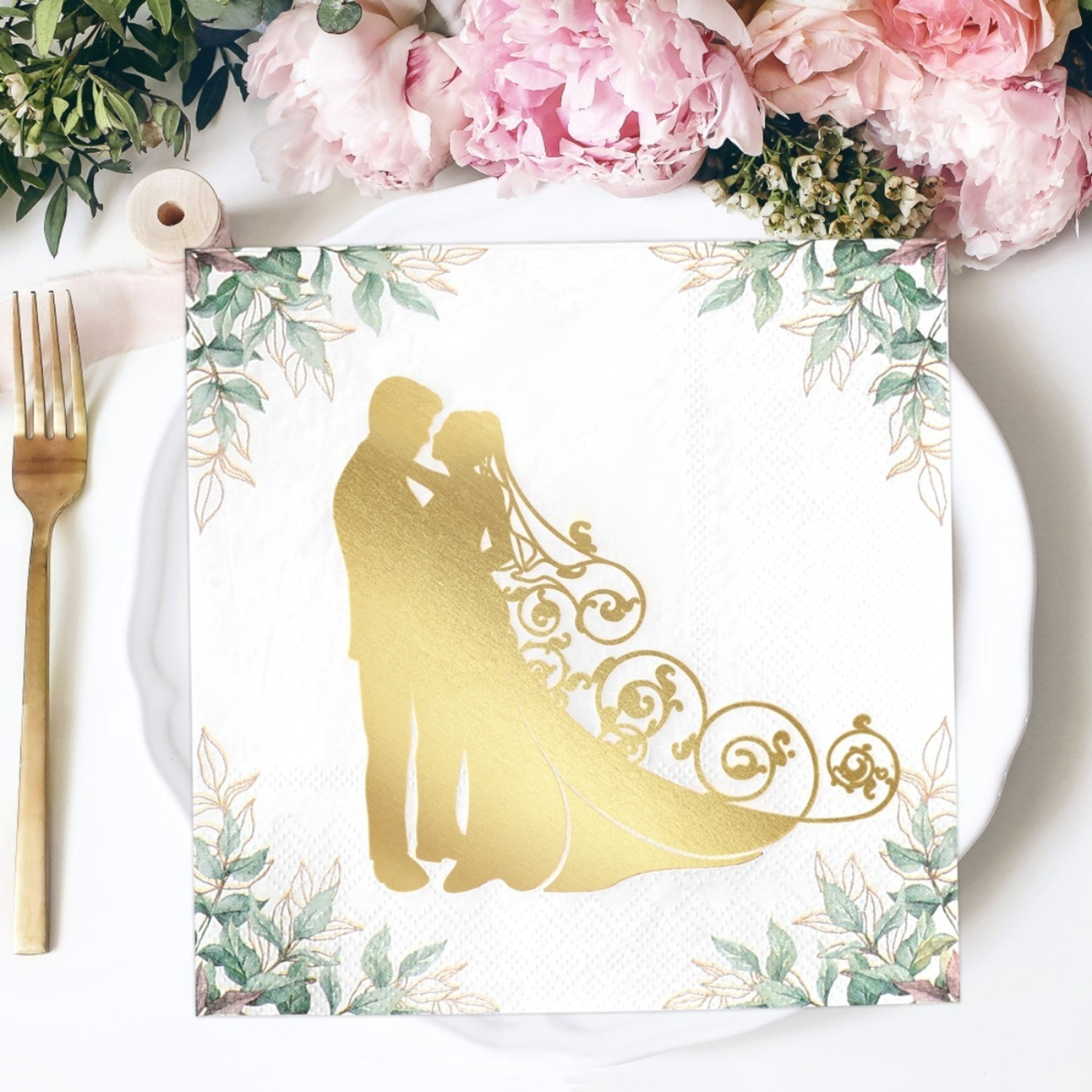 Wedding Napkins, Set of 80