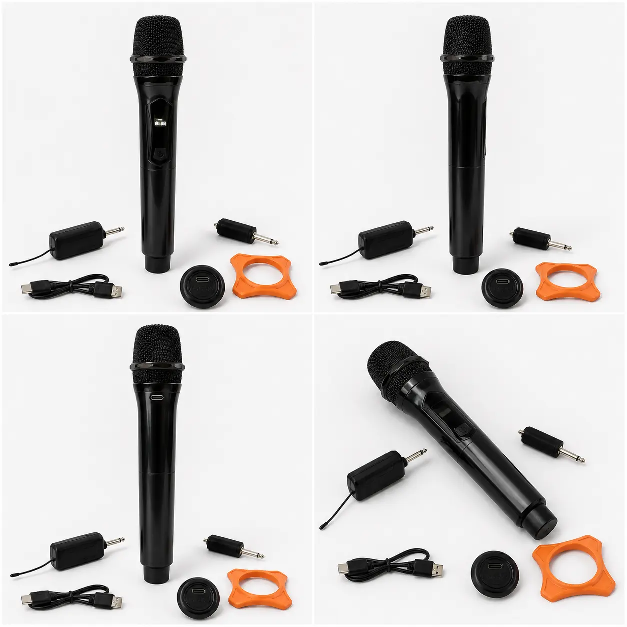 Wireless Dynamic Microphone Karaoke Home Use Type-c