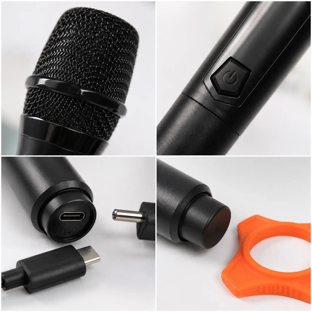 Wireless Dynamic Microphone Karaoke Home Use Type-c