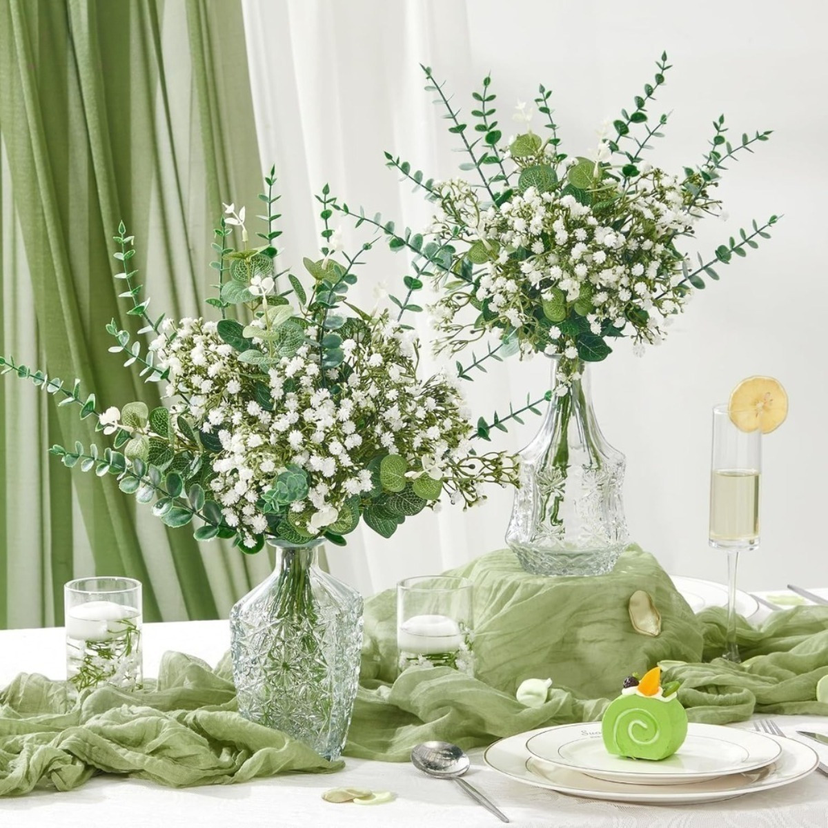 Artificial Greenery Set, 100 Pieces, picture 2 of 3