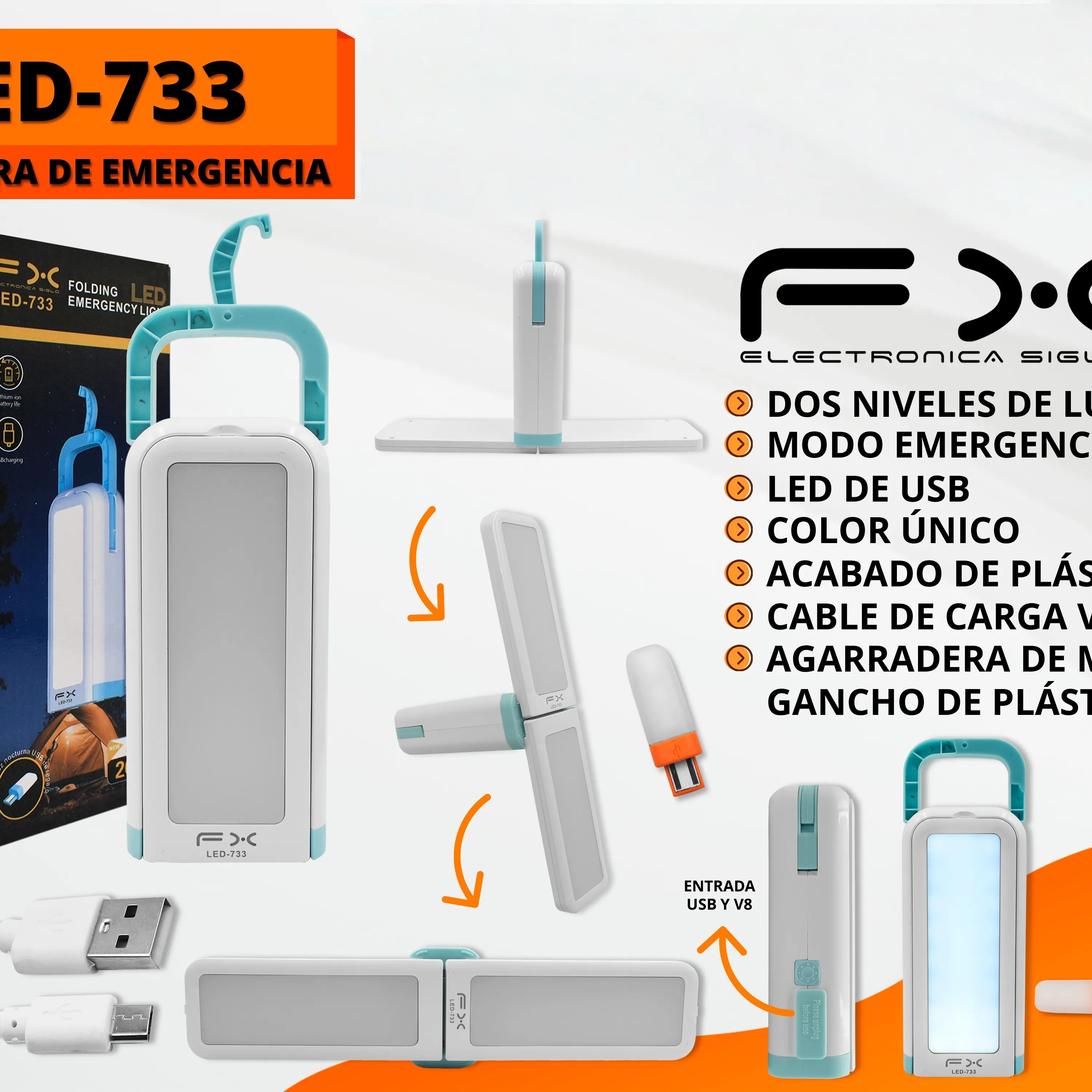 Rechargeable Led Emergency Light