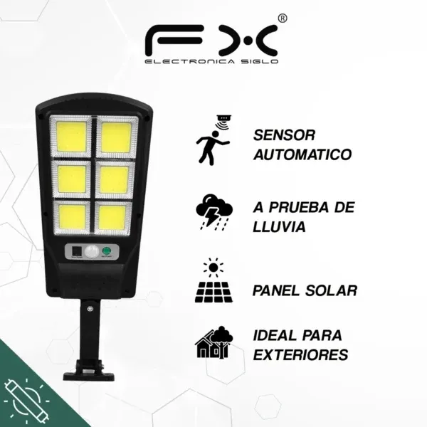 Solar Powered Garden Lights - 6 Led