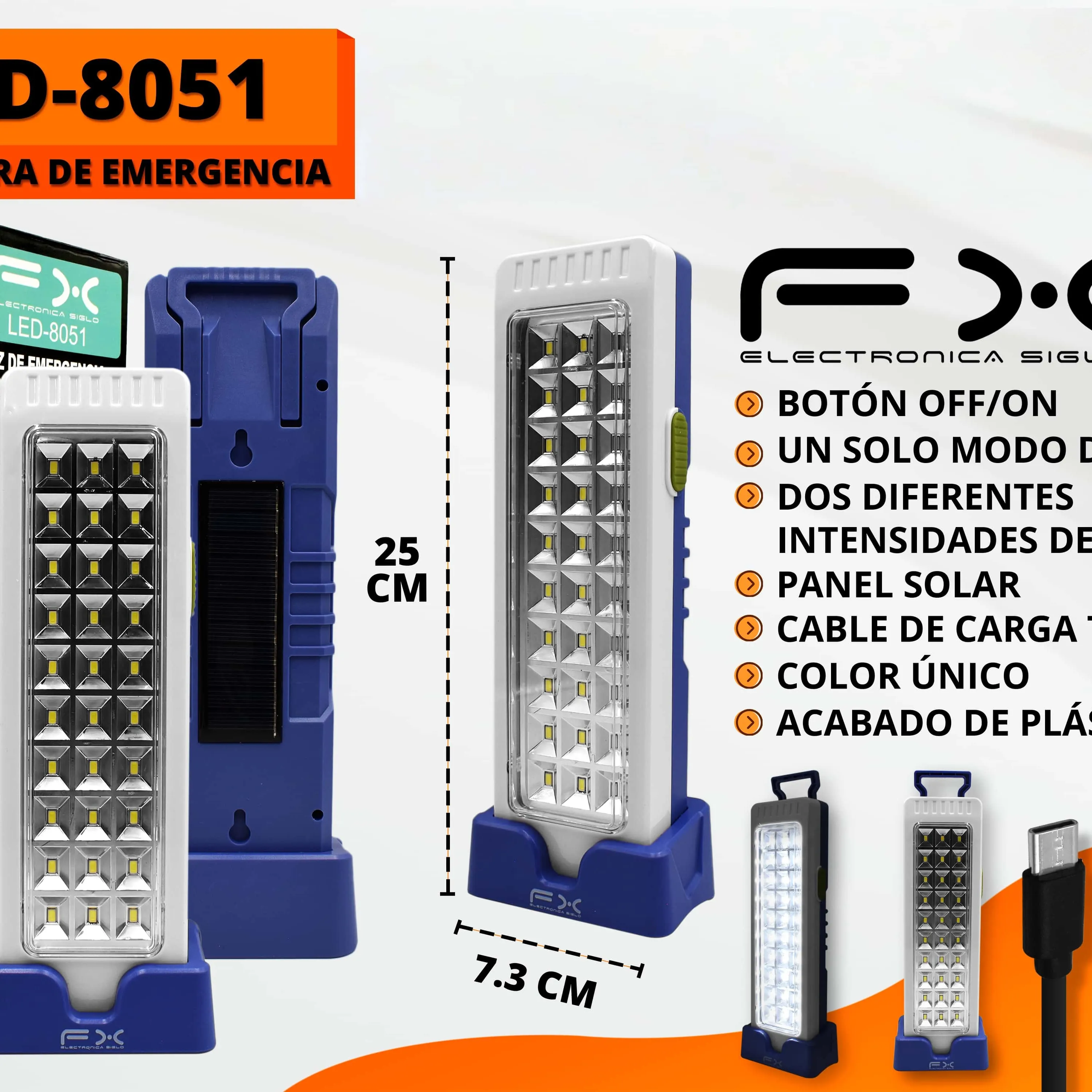 Solar-powered Led Emergency Light