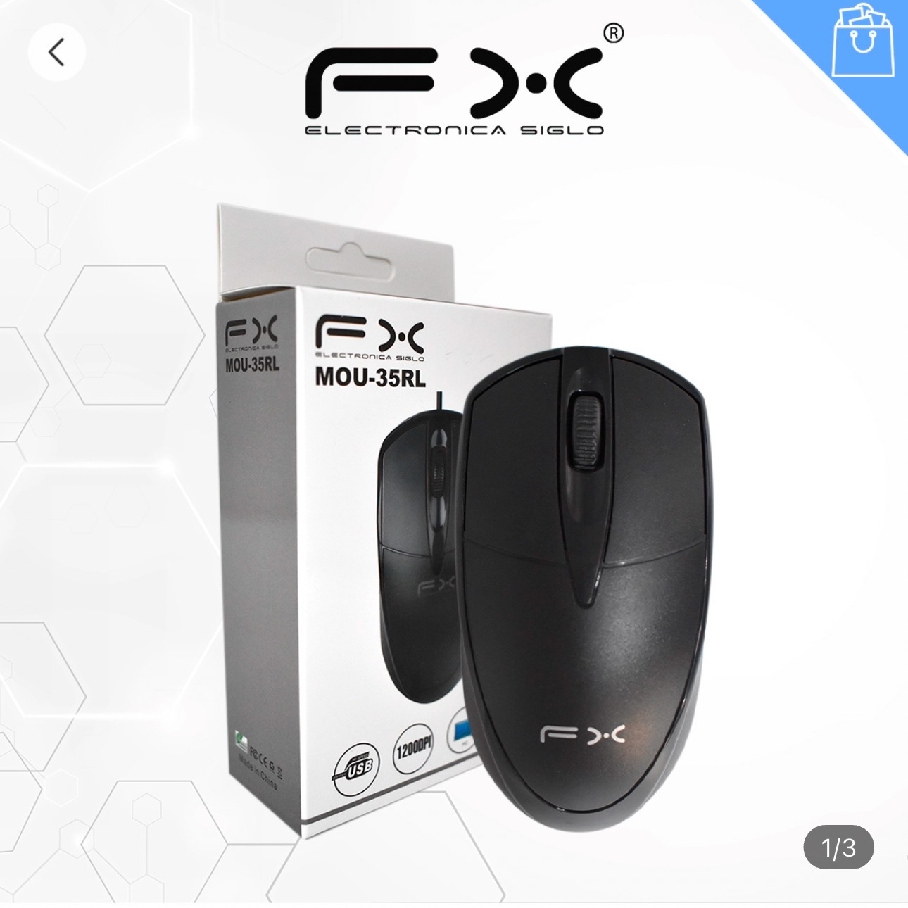 Mouse Wired Usb1200dpi High Precision Office Home Use