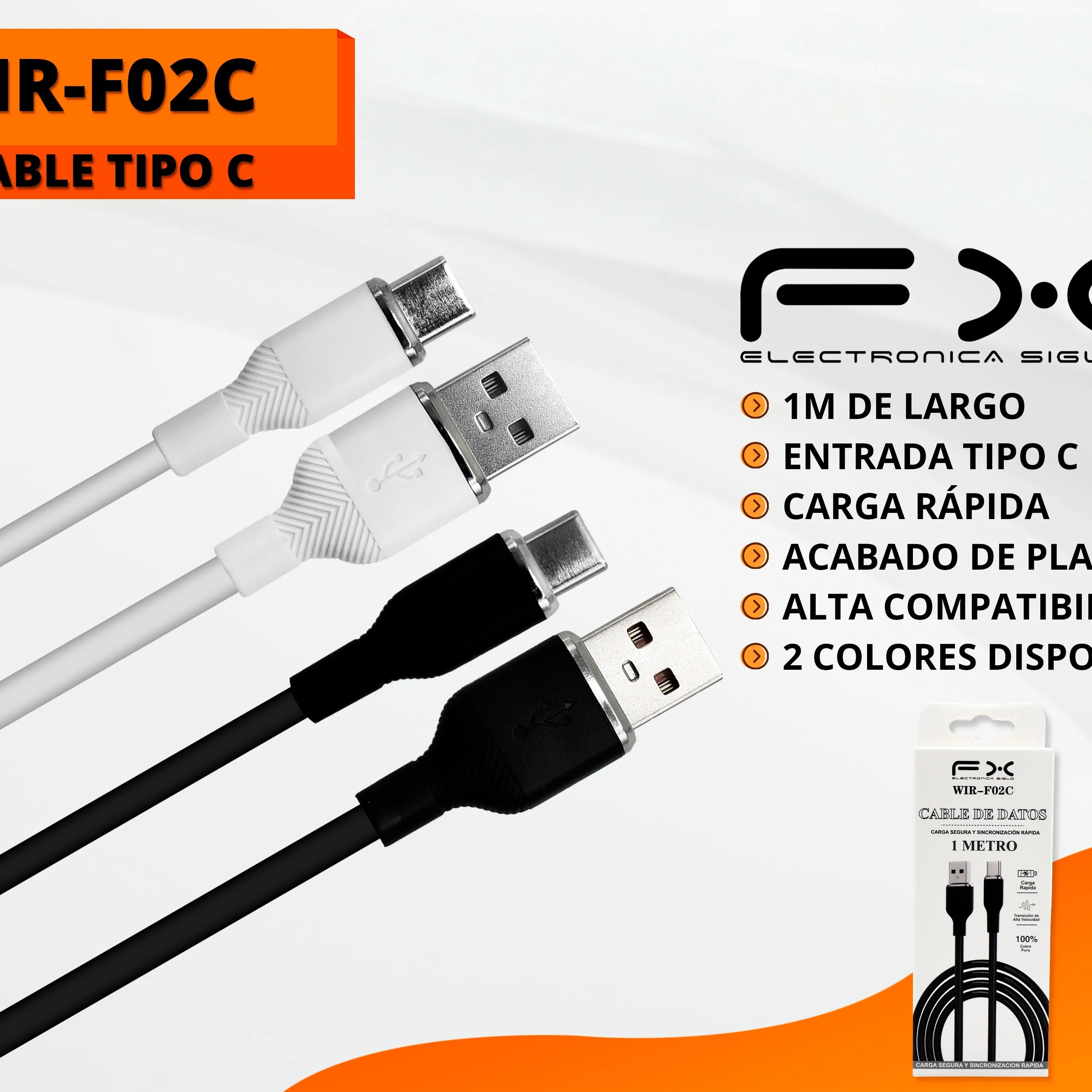 Type-c Charging Data Cable Usb Interface White