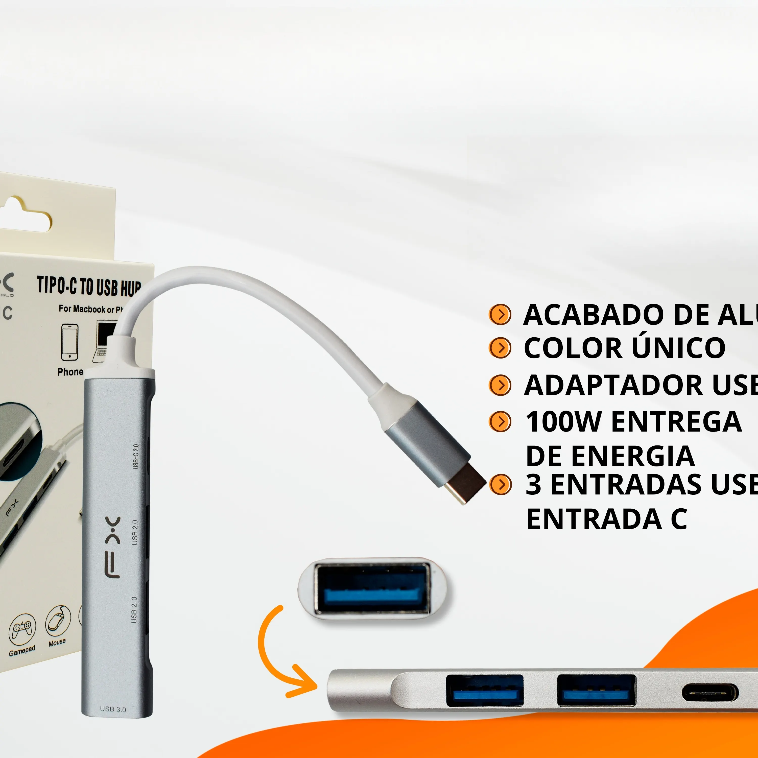 Type-c To Usb Multi-interface Docking Station Computer