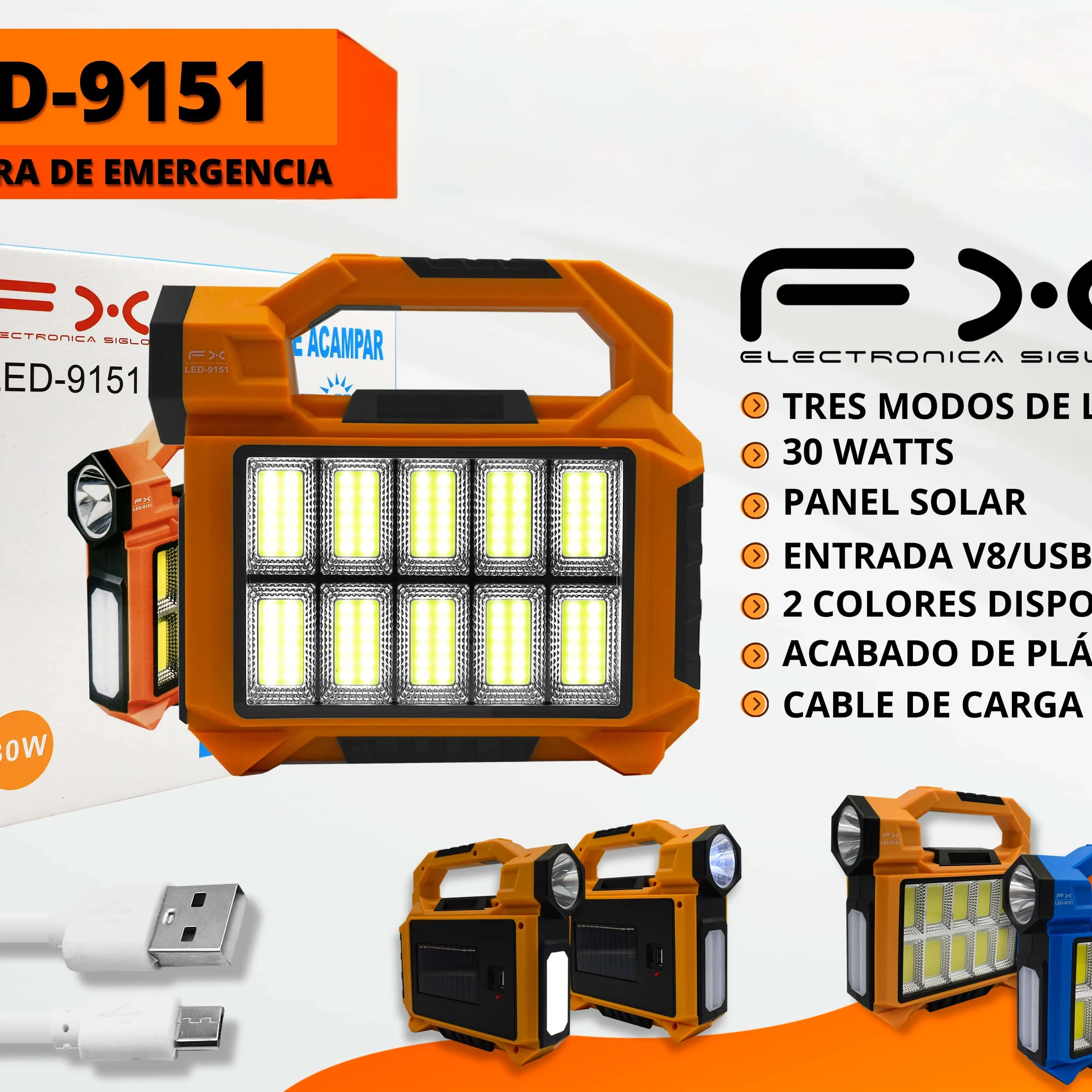 Solar Energy Storage Emergency Light Outdoor