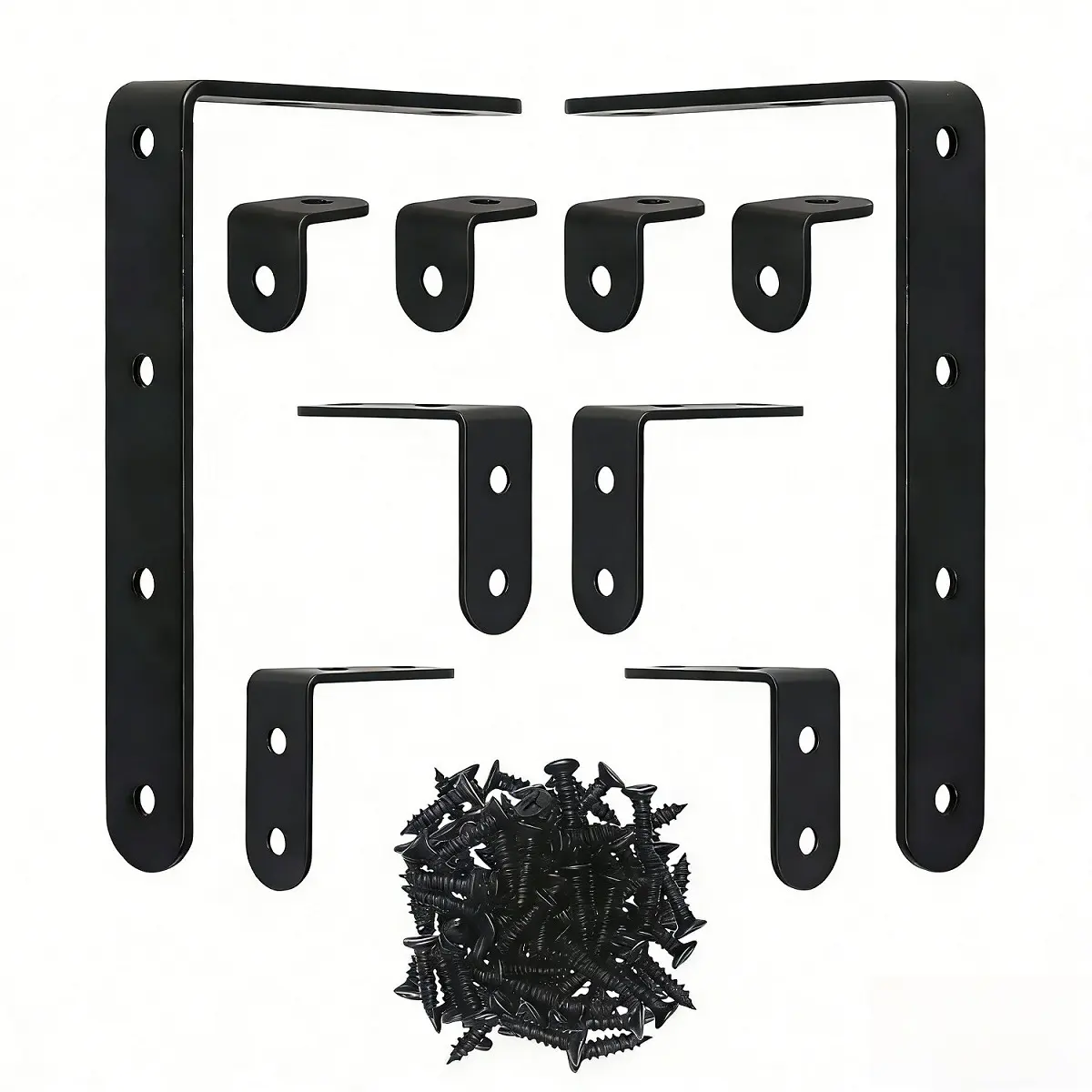 Black Corner Connector Set - Practical Connectors
