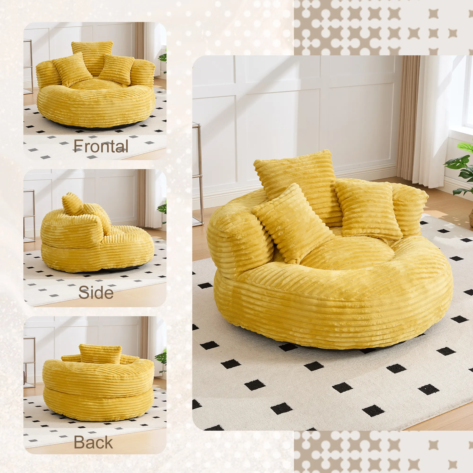 GOMYWAY Bean Bag Chairs